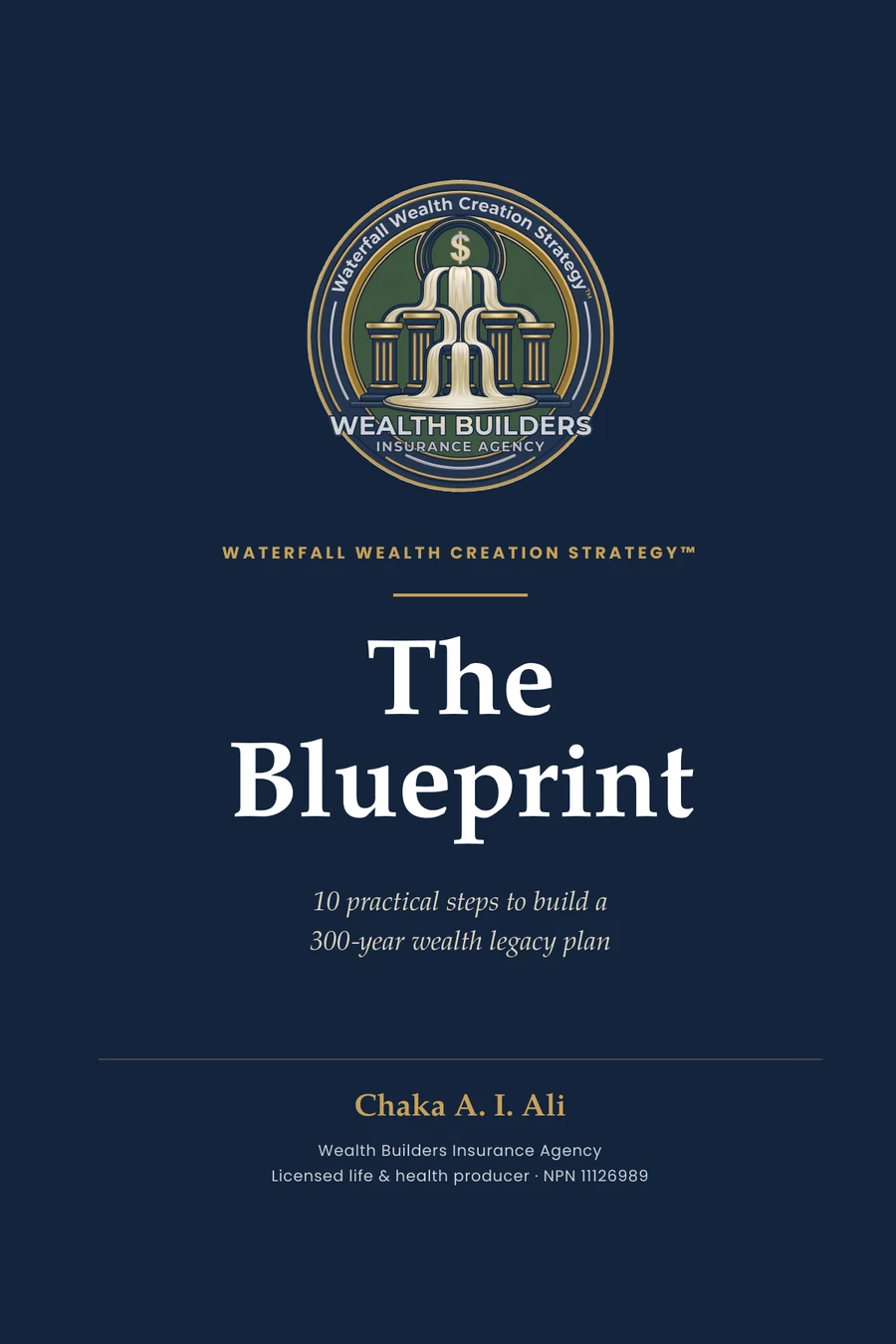 Cover of The Waterfall Wealth Creation Blueprint